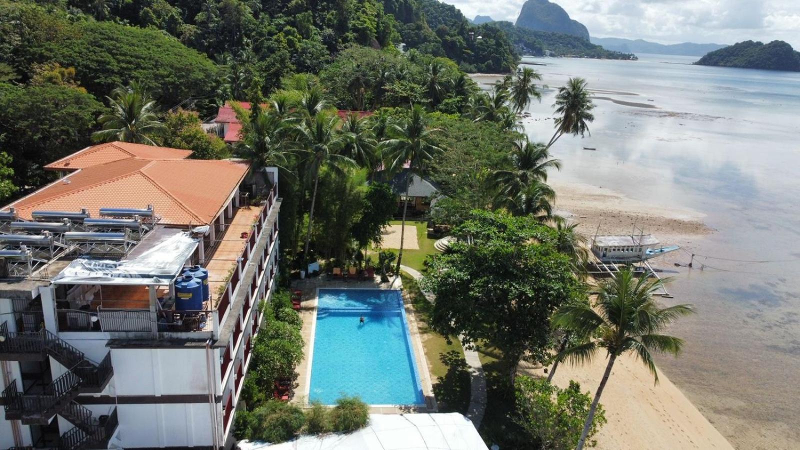 Doublegem Beach Resort And Hotel Эль-Нидо Экстерьер фото